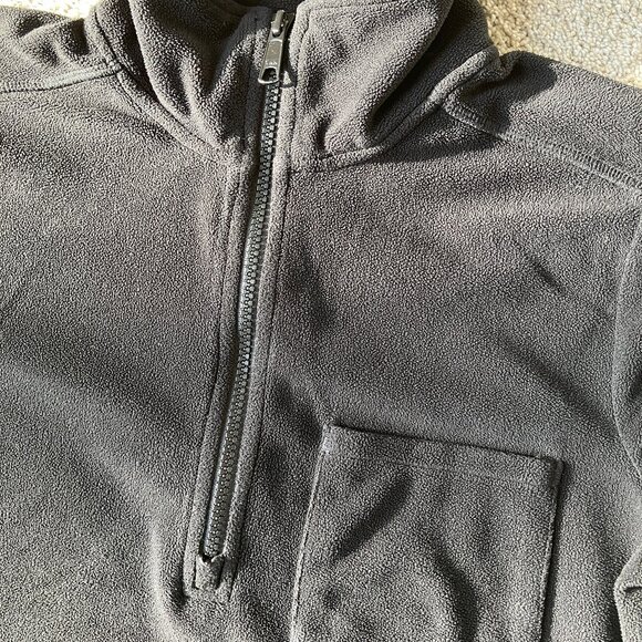 KAVU Cozen Fleece Top quarter zip Womens black sz small - Picture 6 of 8